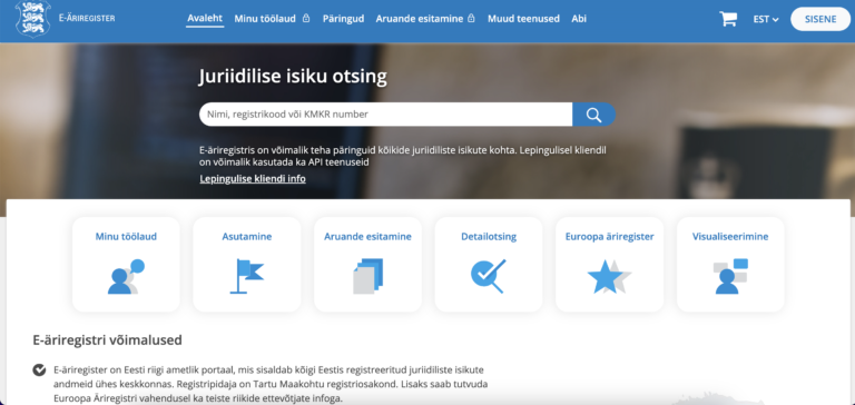 Kuidas Muuta Ettevõtte Andmeid e-Äriregistri Portaalis: Samm-sammuline Juhend